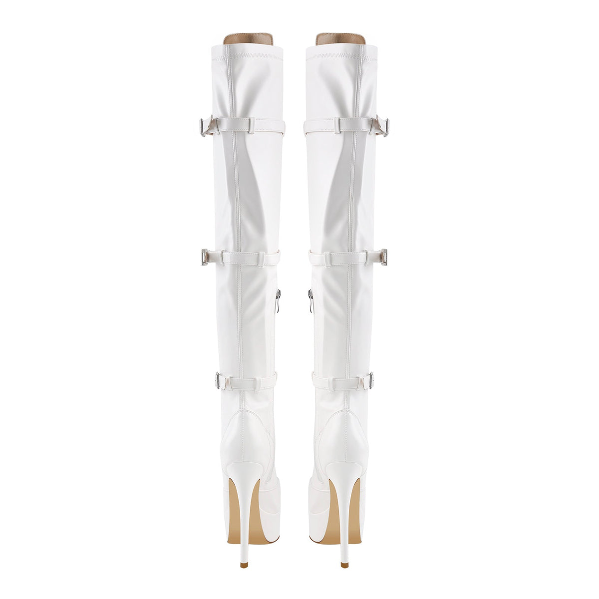 Platform Lace-Up Over The Knee Thigh Boots | Onlymaker Trusted