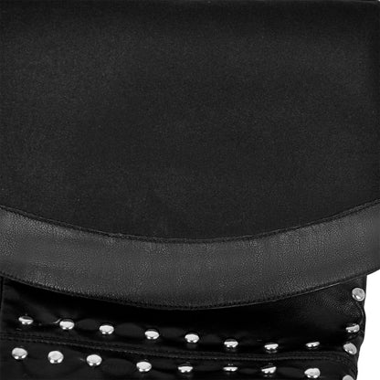 Black Platform Rivets Over The Knee Boots | Onlymaker Classic