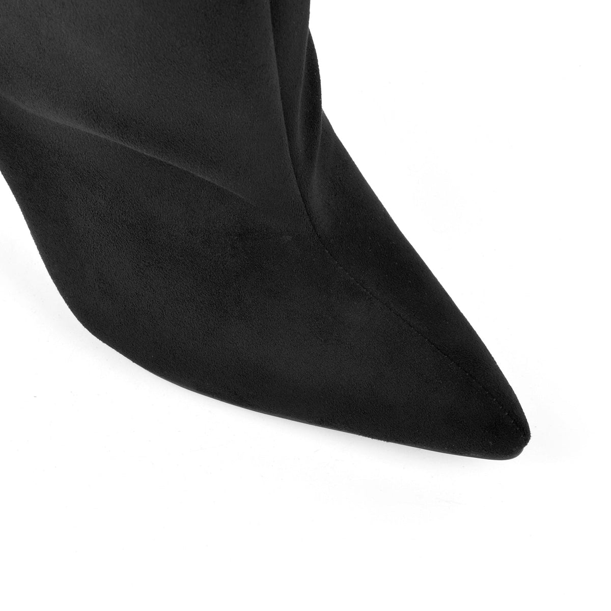 Pointed Toe Suede Stiletto Knee High Boots | Onlymaker Deals