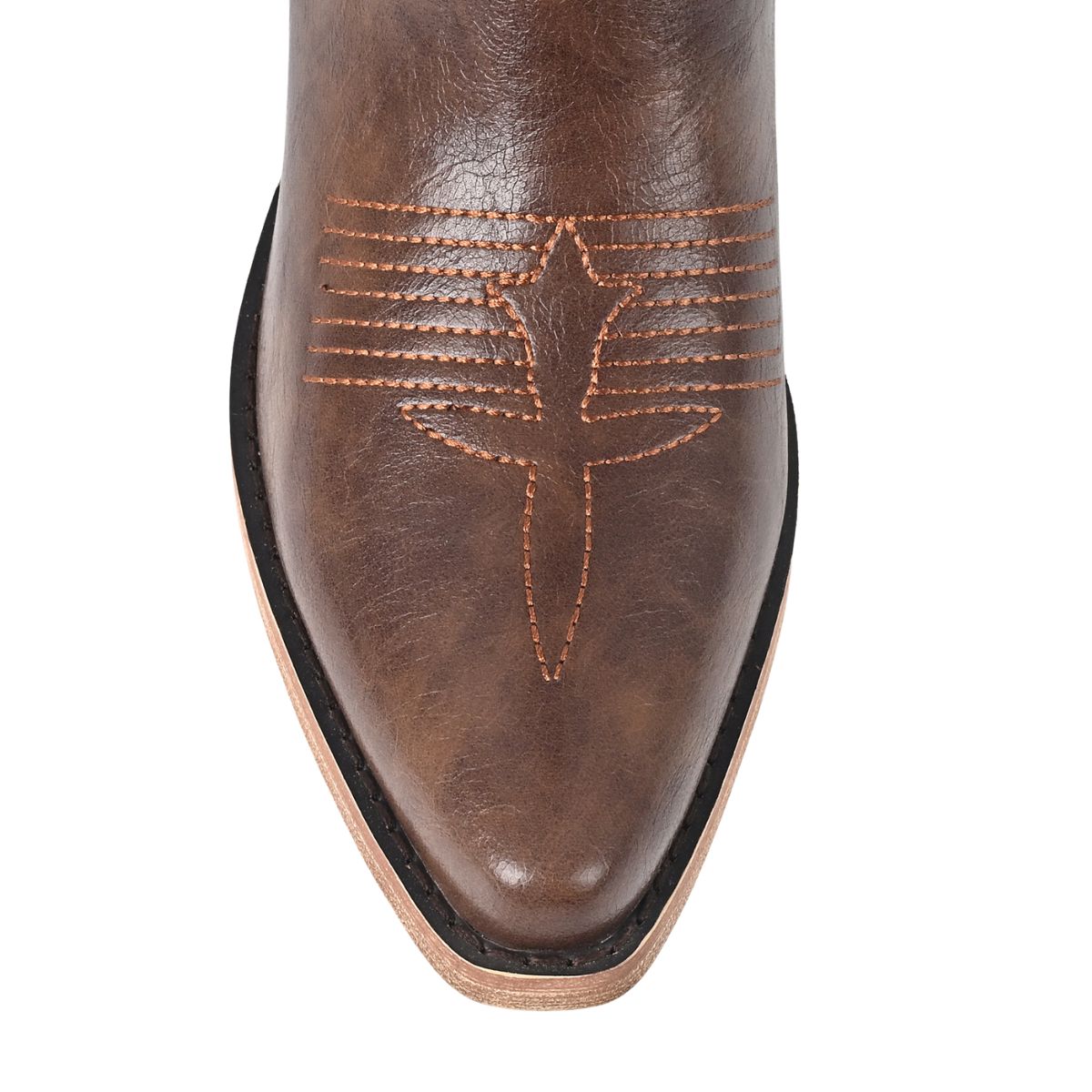 Pointed Toe Embroidery Knee High Western Boots | Onlymaker Special Offer