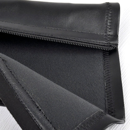 Black Platform Zip Up Mid-Calf Boots | Onlymaker Discount