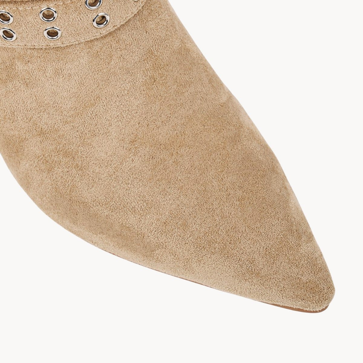 Suede Multi-Buckle Kitten Heel Ankle Boots | Onlymaker Great Value