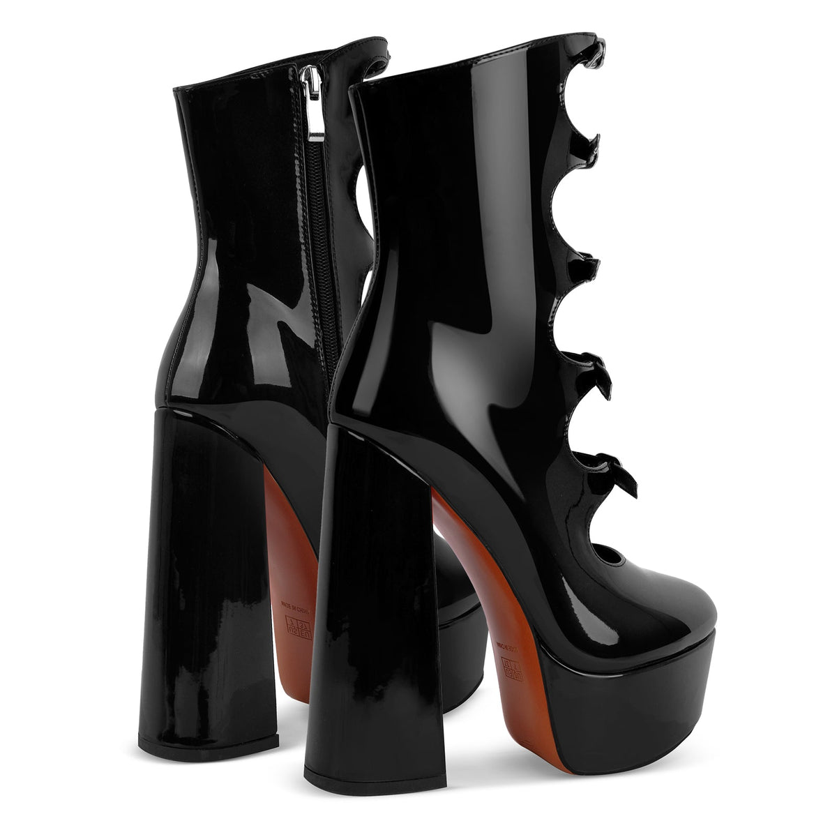 Platform Multi Buckle Strap Ankle Boots | Onlymaker Everyday