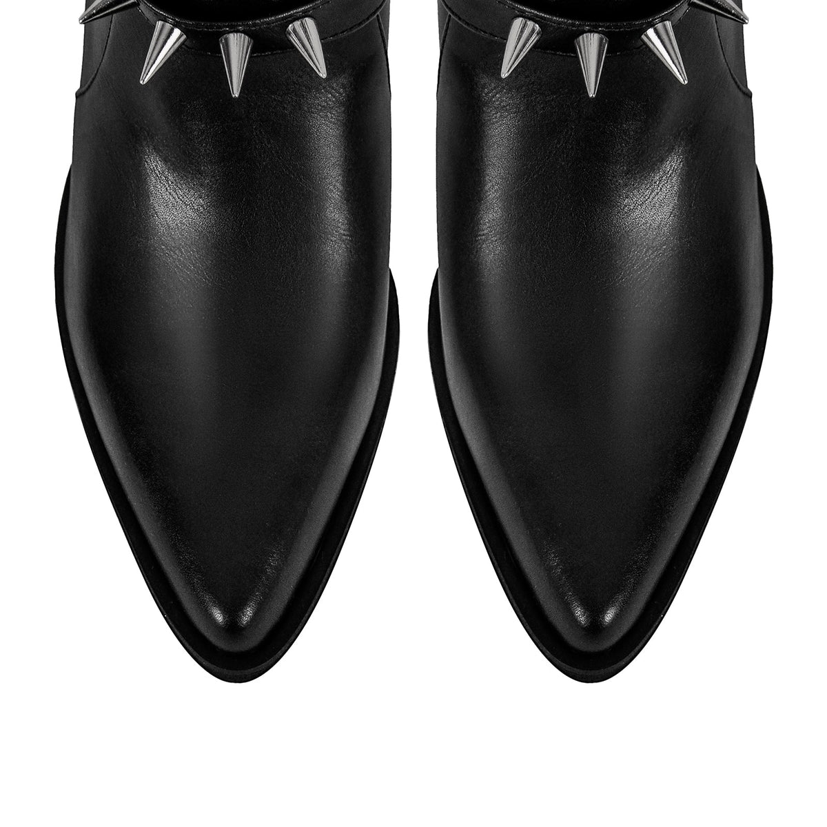 Chunky Heel Rivet Buckle Ankle Boots | Onlymaker Value