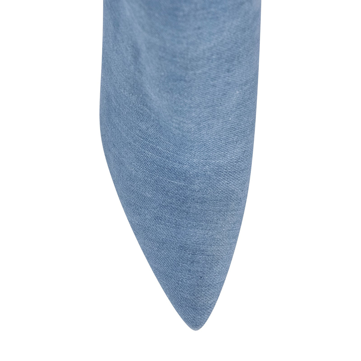 Denim Pointed Toe High Stiletto Over The Knee Boots | Onlymaker Recommended