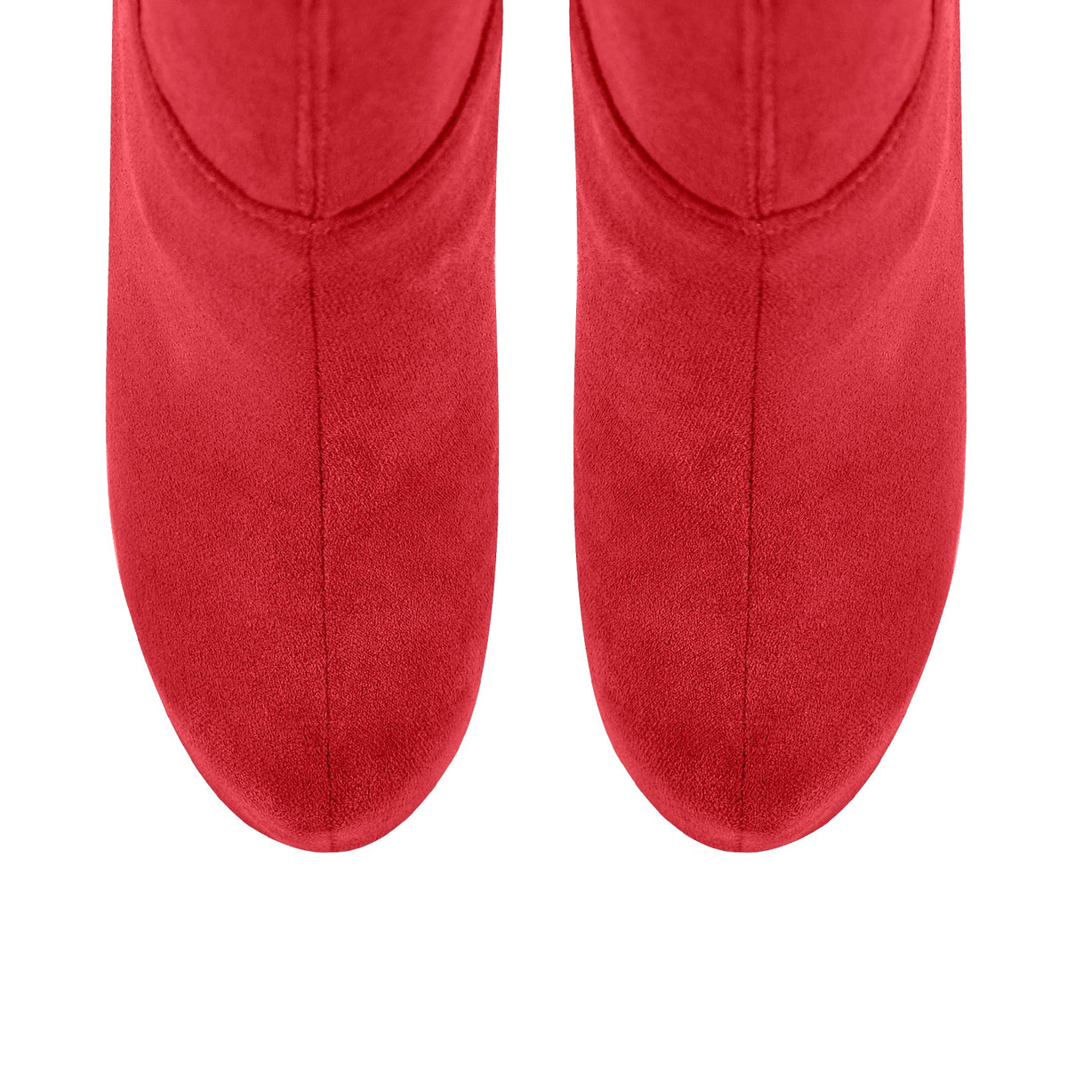 Round Toe Stiletto Platform Over The Knee Boots | Onlymaker Recommended