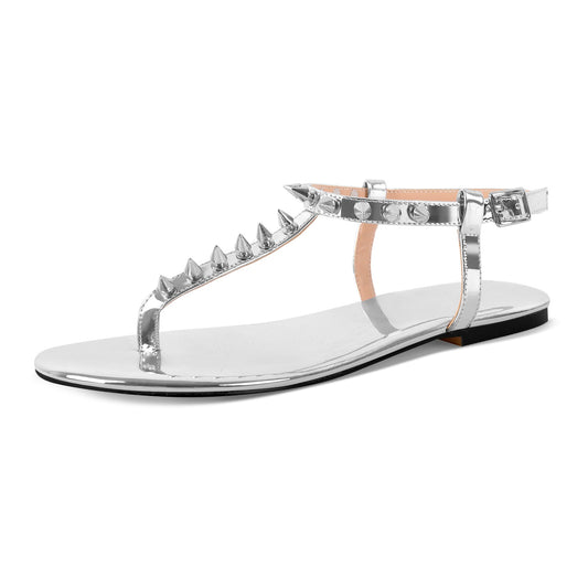 Studded Clip-On Toe Slippers | Onlymaker Recommended