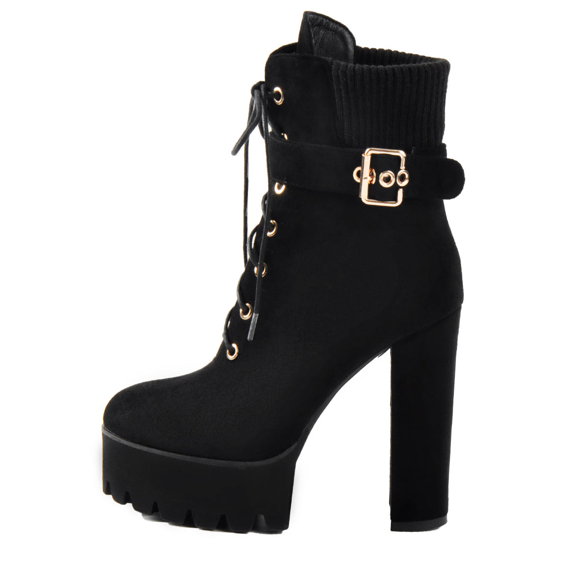 Ankle Platform High Heel Boots | Onlymaker Discount