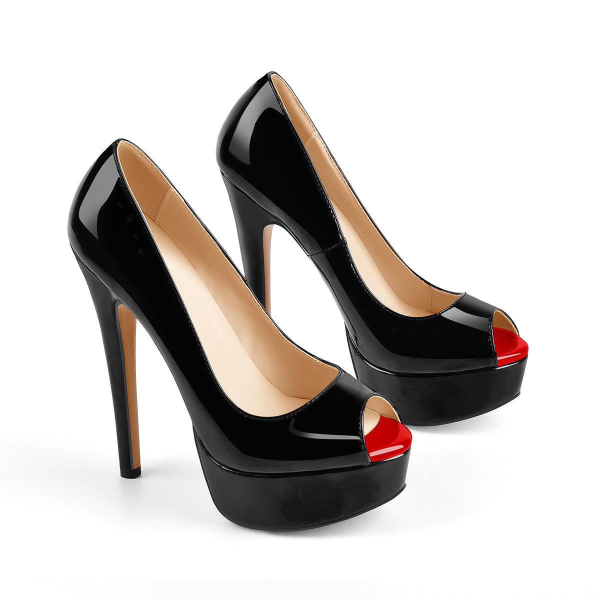 Peep Toe Platform Stiletto High Heel Pumps | Onlymaker Smart Buy