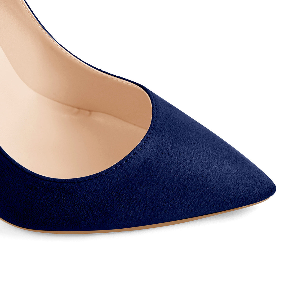 8cm 10cm 12cm Blue Pointed Toe Pumps Classic Stilettos | Onlymaker Everyday