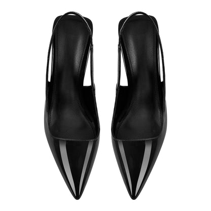 Pointed Toe Stiletto Slingback High Heels | Onlymaker Best Price