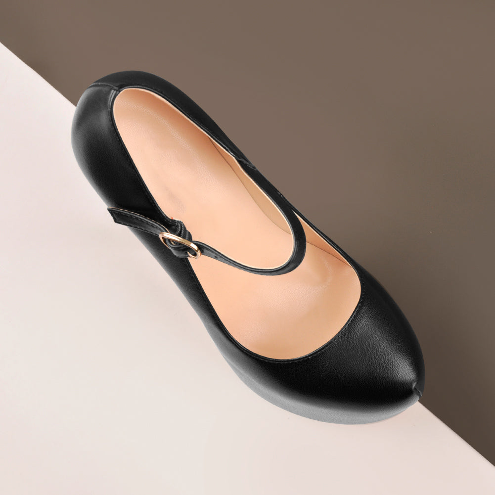 Mary Jane Platform Pointed Toe High Heels Pumps | Onlymaker Best Seller