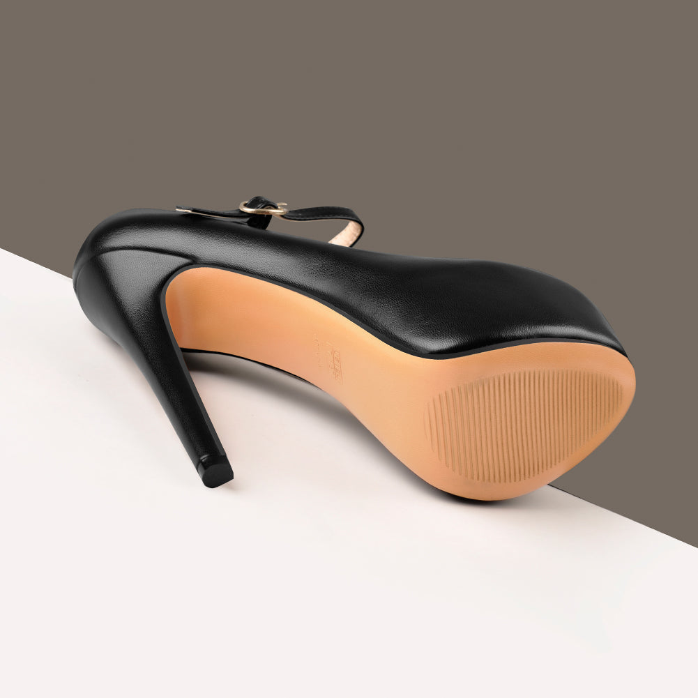 Mary Jane Platform Pointed Toe High Heels Pumps | Onlymaker Best Seller
