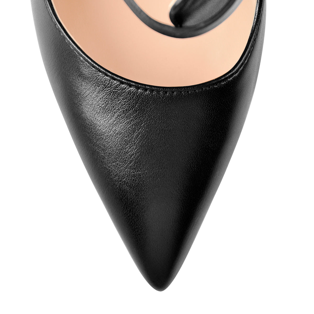 Black Matte Pointed Toe Double Buckle Straps Stiletto Pumps | Onlymaker Customer Favorite