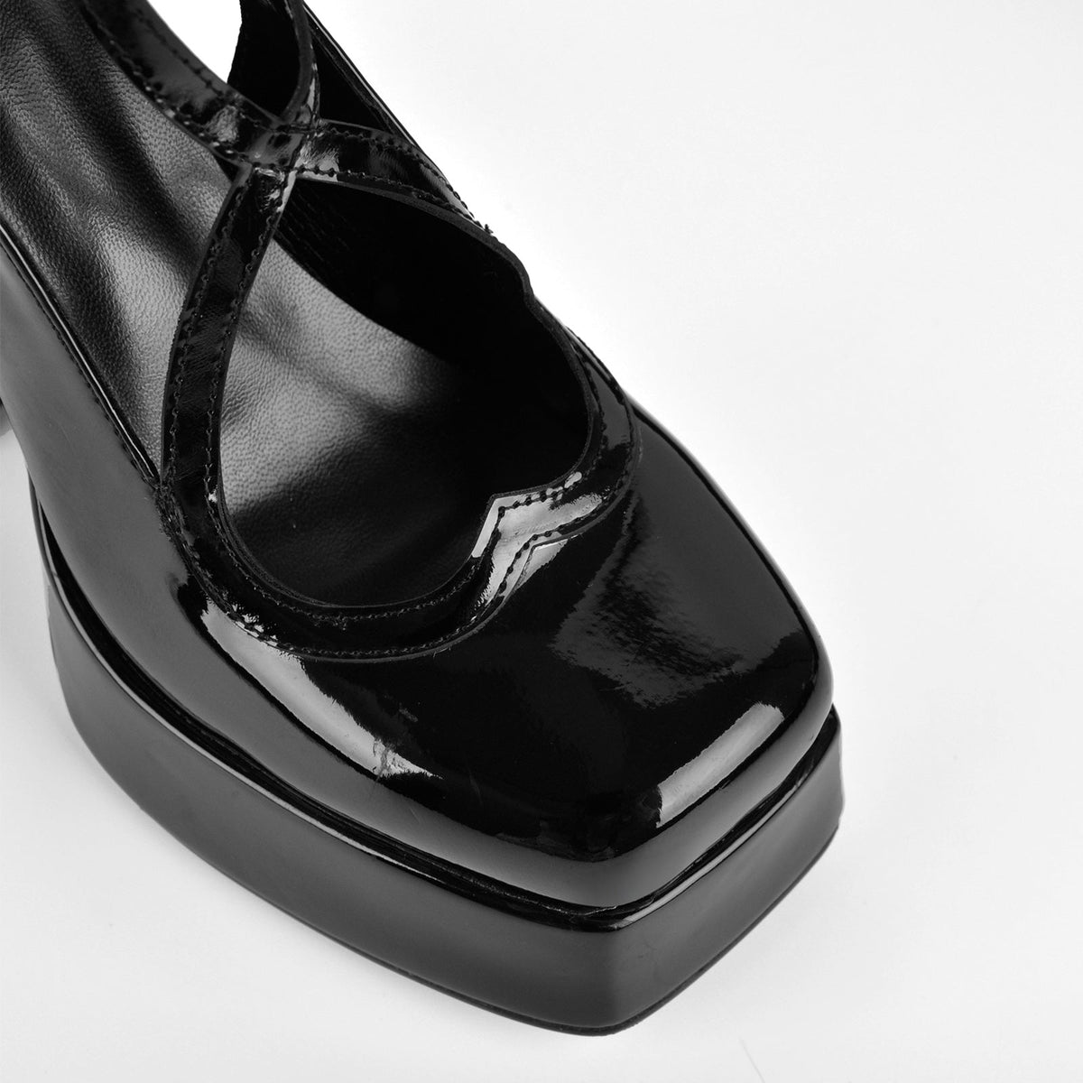 Heart Lace-up Slingback Pumps | Onlymaker Essential