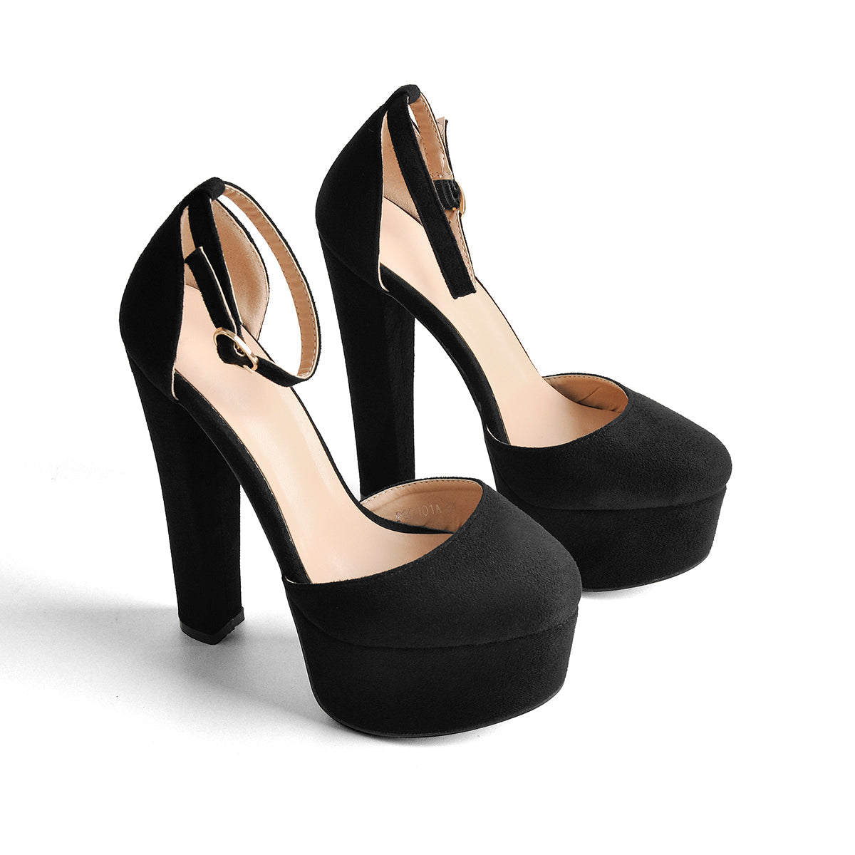 Platform Chunky High Heel Ankle Straps Pumps | Onlymaker Signature