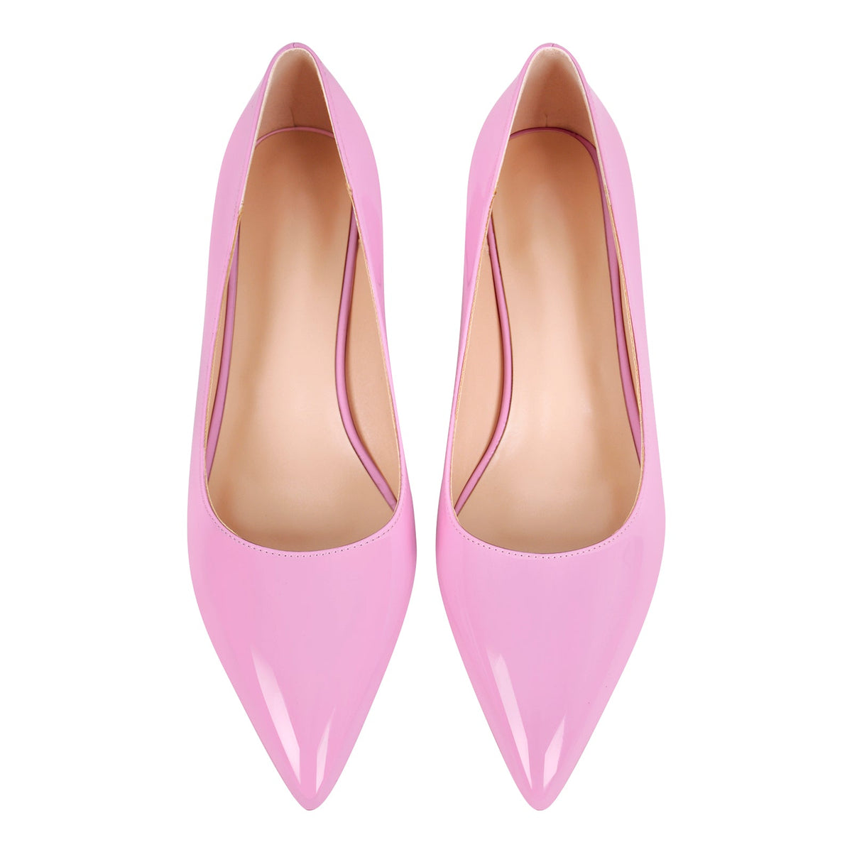 Pointed Toe Chunky Heel Classic Pumps | Onlymaker Recommended