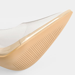 Pointed Toe Clear High Heels Pumps | Onlymaker Smart Buy