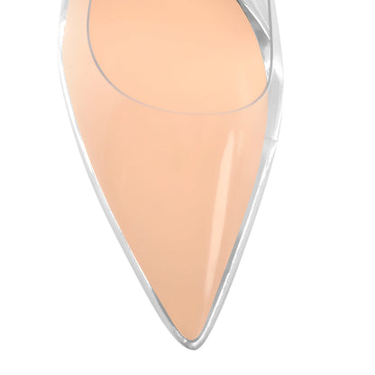 Transparent Pointed Toe Slip on High Heel Stiletto Pumps | Onlymaker Classic