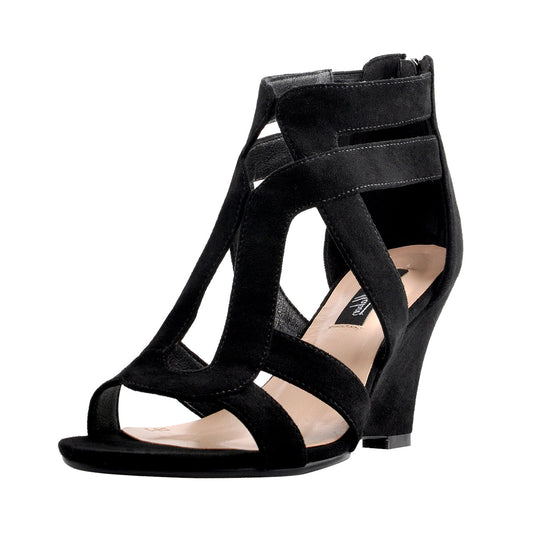 Gladiator Cut Out Open Toe Wedge Sandals | Onlymaker Featured