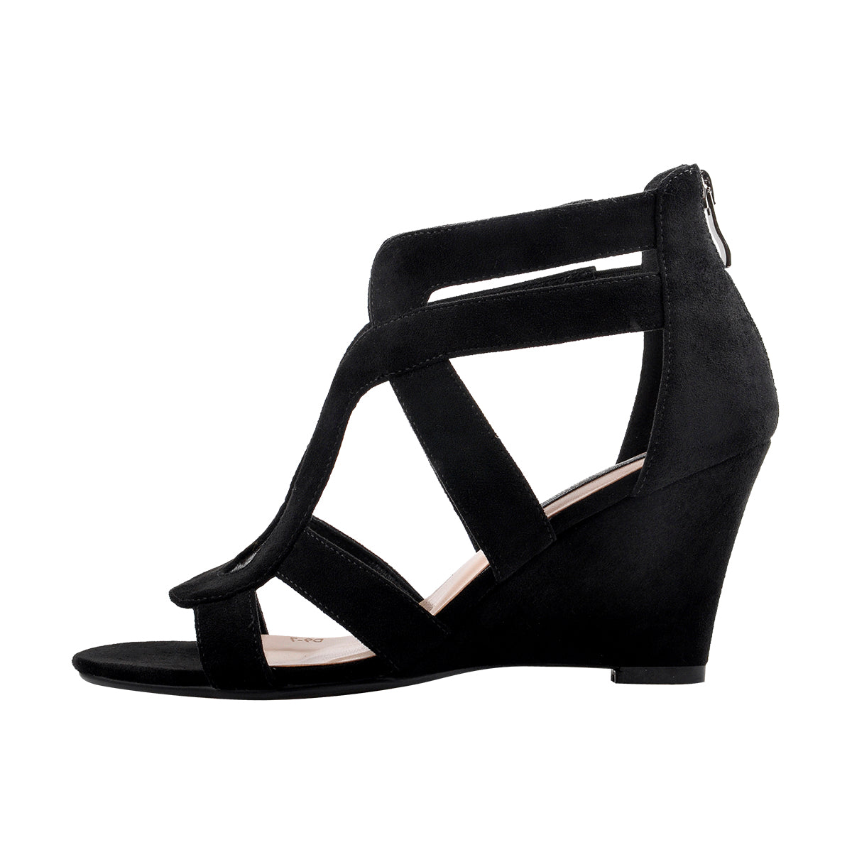 Gladiator Cut Out Open Toe Wedge Sandals | Onlymaker Featured