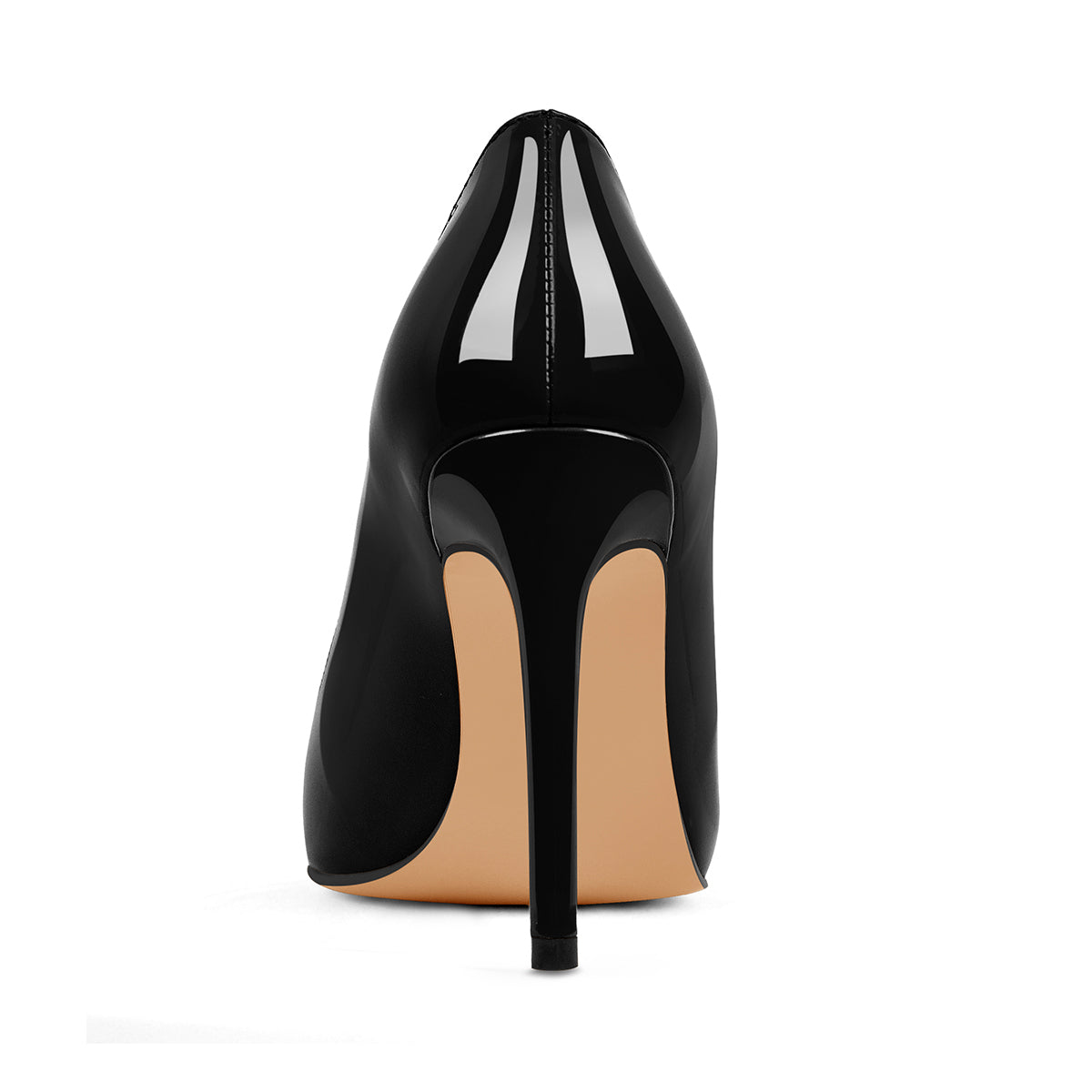Patent Black Pointed Toe High Heel Stiletto Pumps | Onlymaker Hot Sale