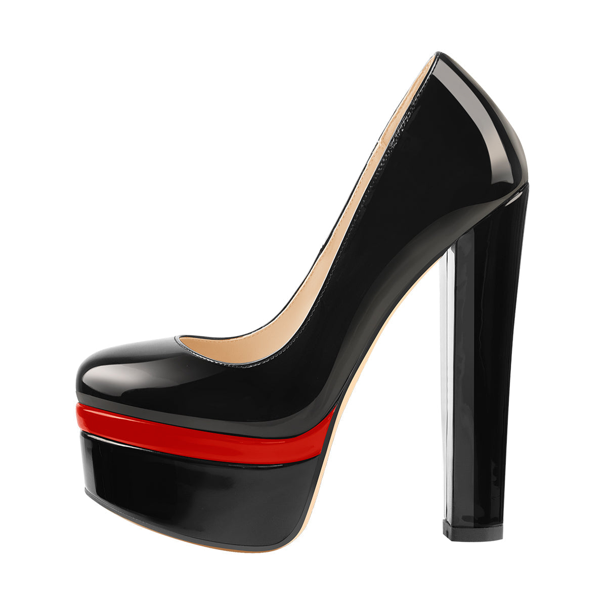 Onlymaker Pumps Classic Chunky High Heels | Onlymaker New