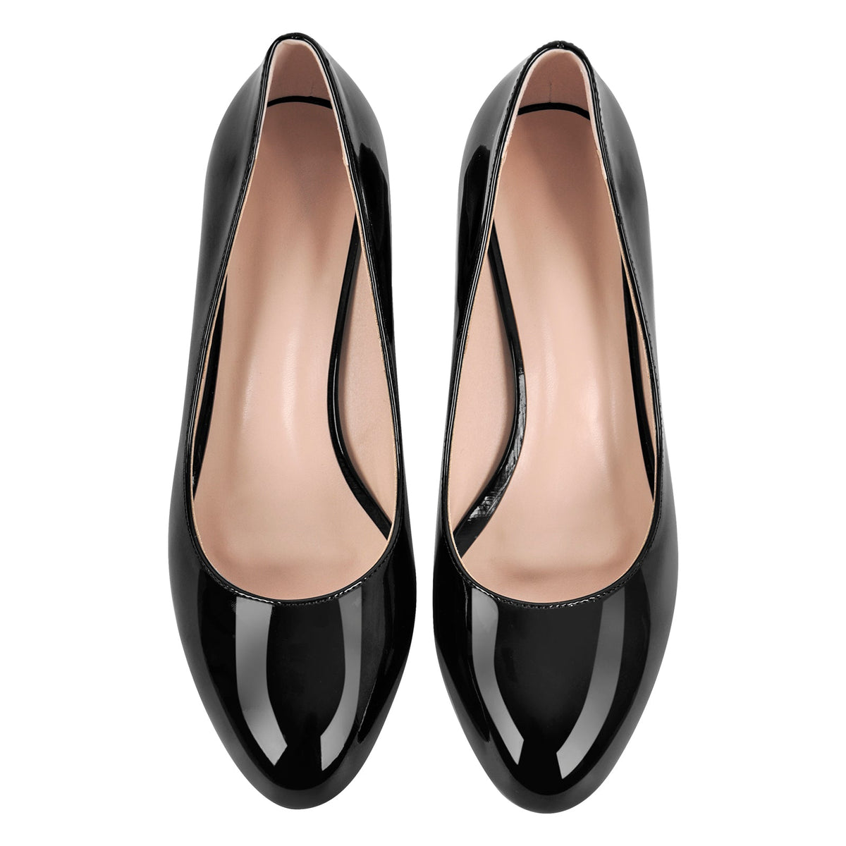 Round Toe Classic Stiletto Pumps | Onlymaker Best Seller