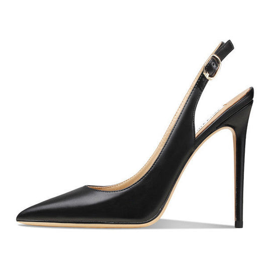 Pointed Toe Stiletto Slingback Pumps | Onlymaker Premium
