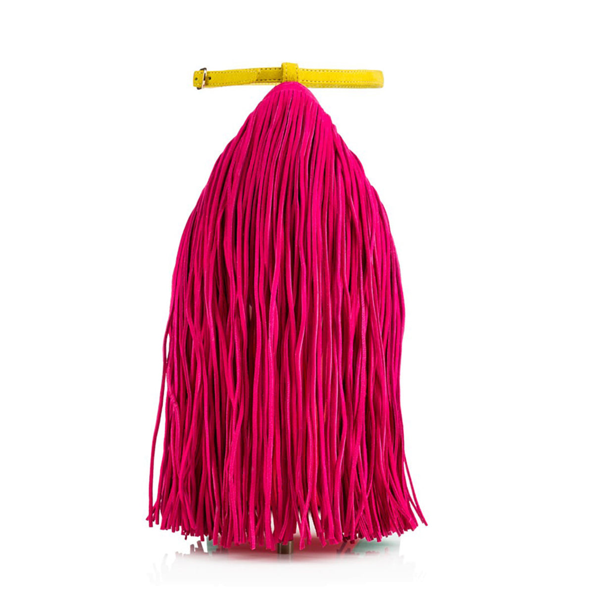 Fringe Decoration Peep Toe High Heel Sandals | Onlymaker Best Price