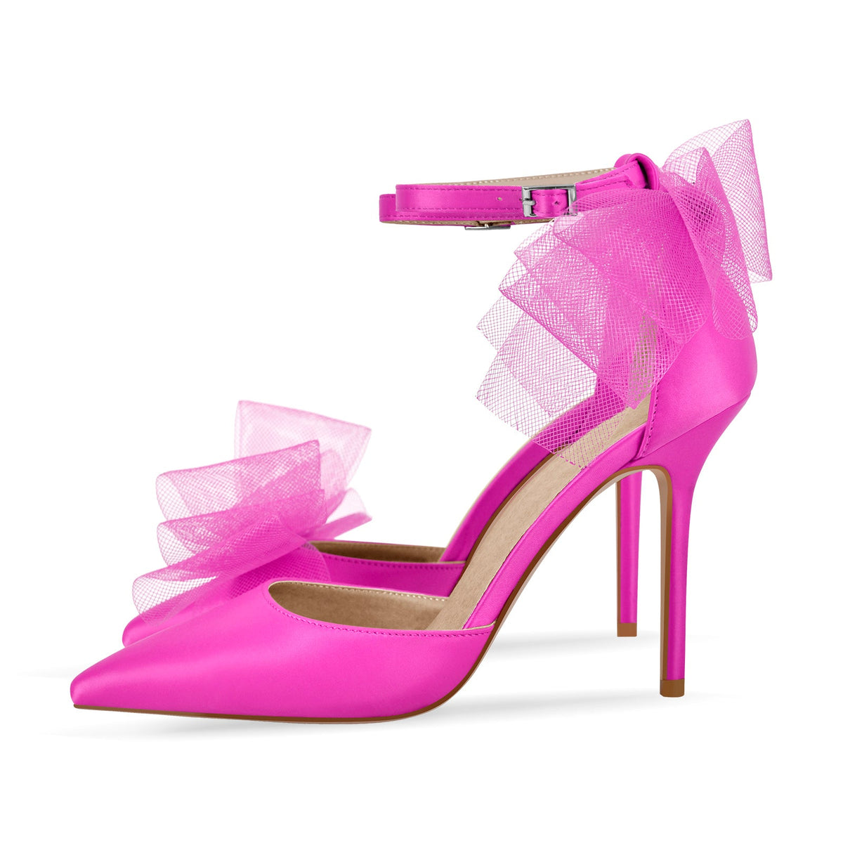 Pointed Toe High Heel Bow Stilettos | Onlymaker Trusted