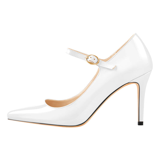 Mary Jane Patent Leather High Heel Pumps | Onlymaker Value