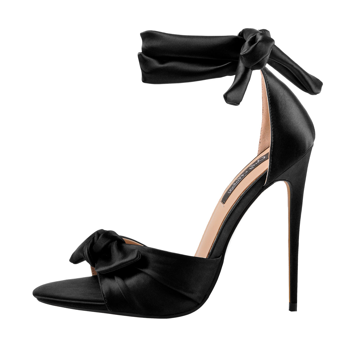 Bow Ankle Strap Stilettos Heel Sandals | Onlymaker Smart Buy