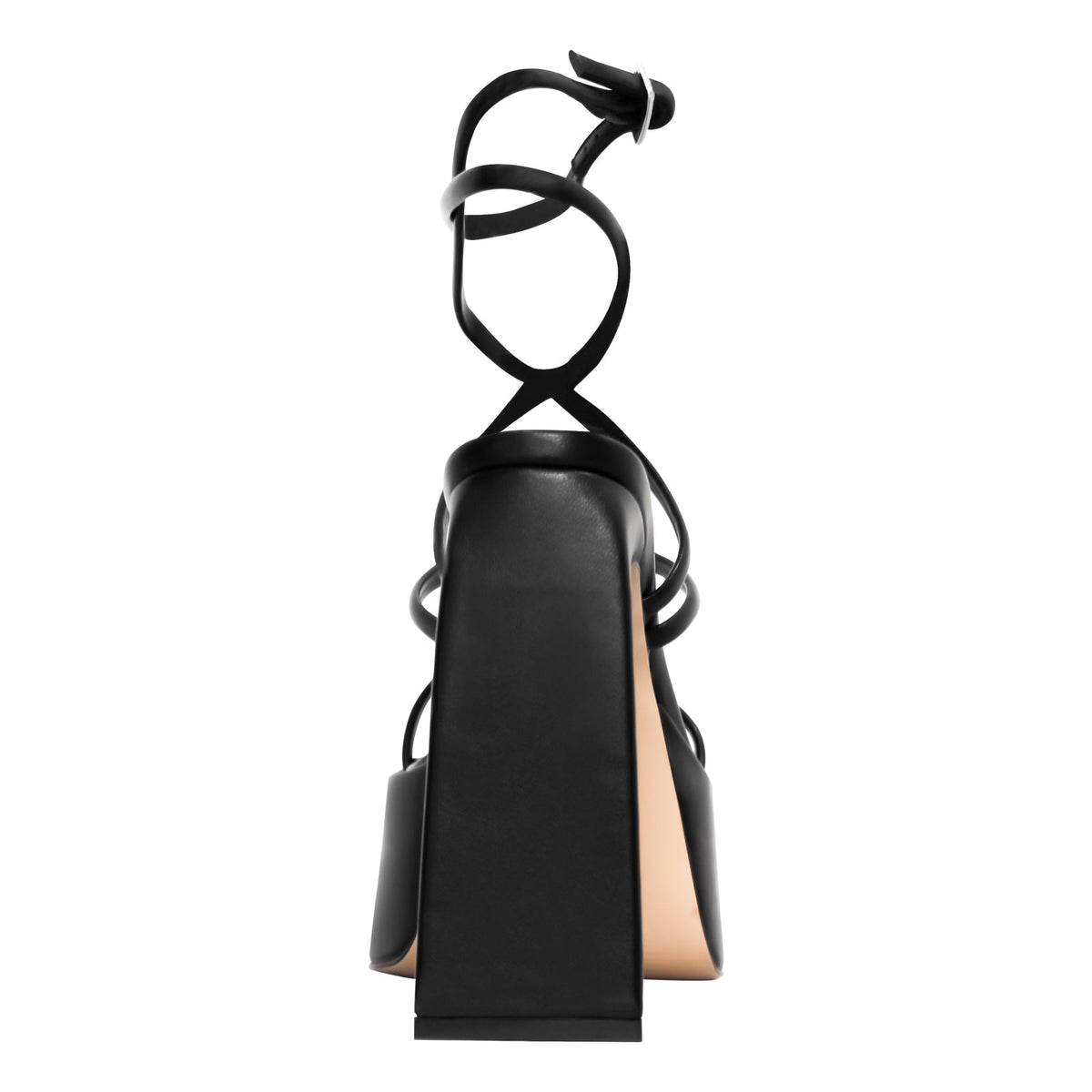 Platform Chunky Triangle Heel Sandals | Onlymaker Special Offer