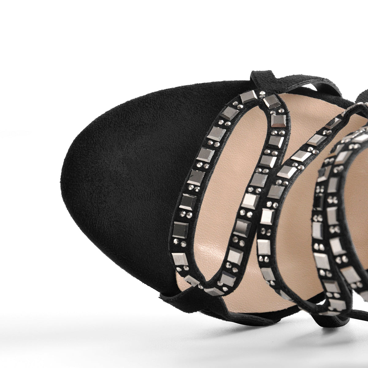 Gladiator Metal Cut Out Zipper Stiletto Sandals | Onlymaker Best Seller