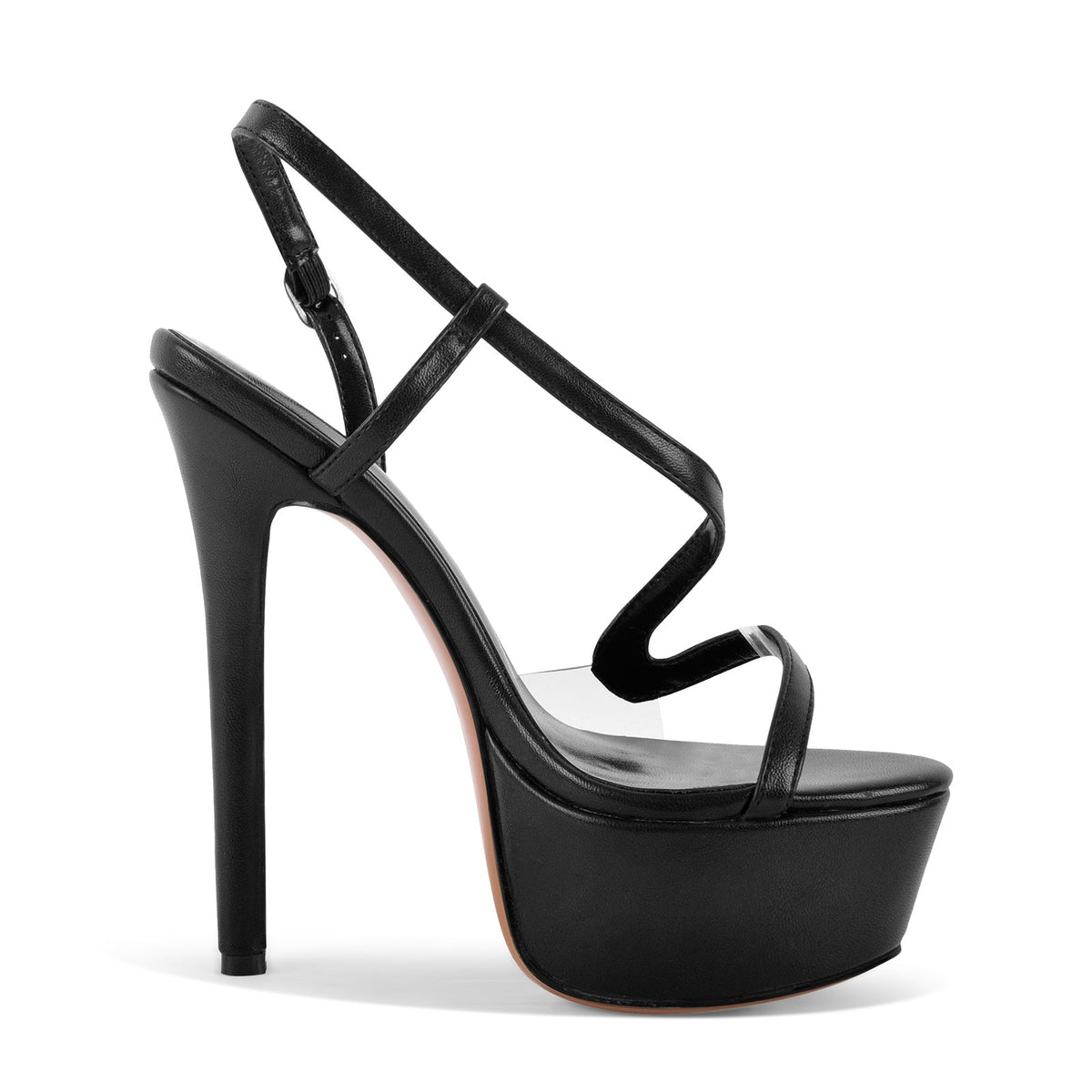 Platform S Strap Slingback High Heel Sandals | Onlymaker Sale
