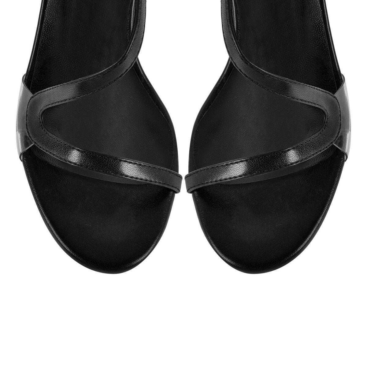 Round Toe S Strap Slingback Sandals | Onlymaker Quality