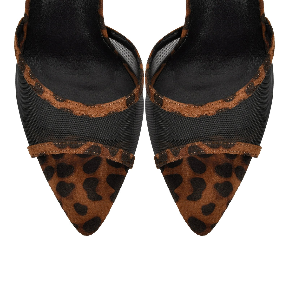 Mesh Pointed Toe Ankle Strap Sandals | Onlymaker Great Value