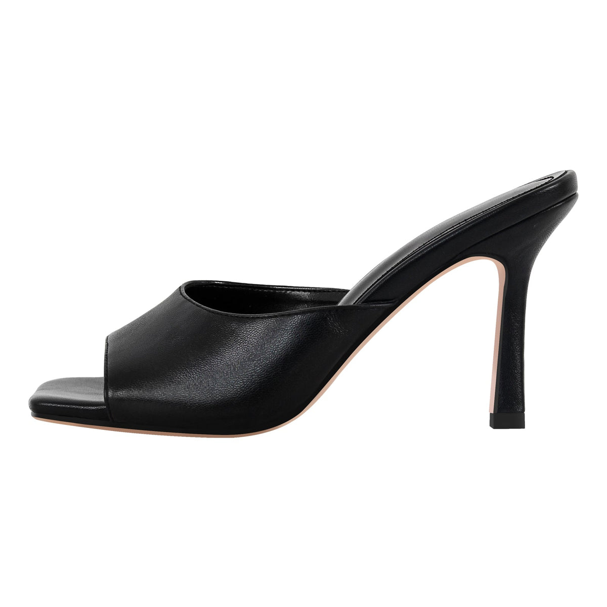 Square Toe Stiletto Sandals Mules | Onlymaker Premium