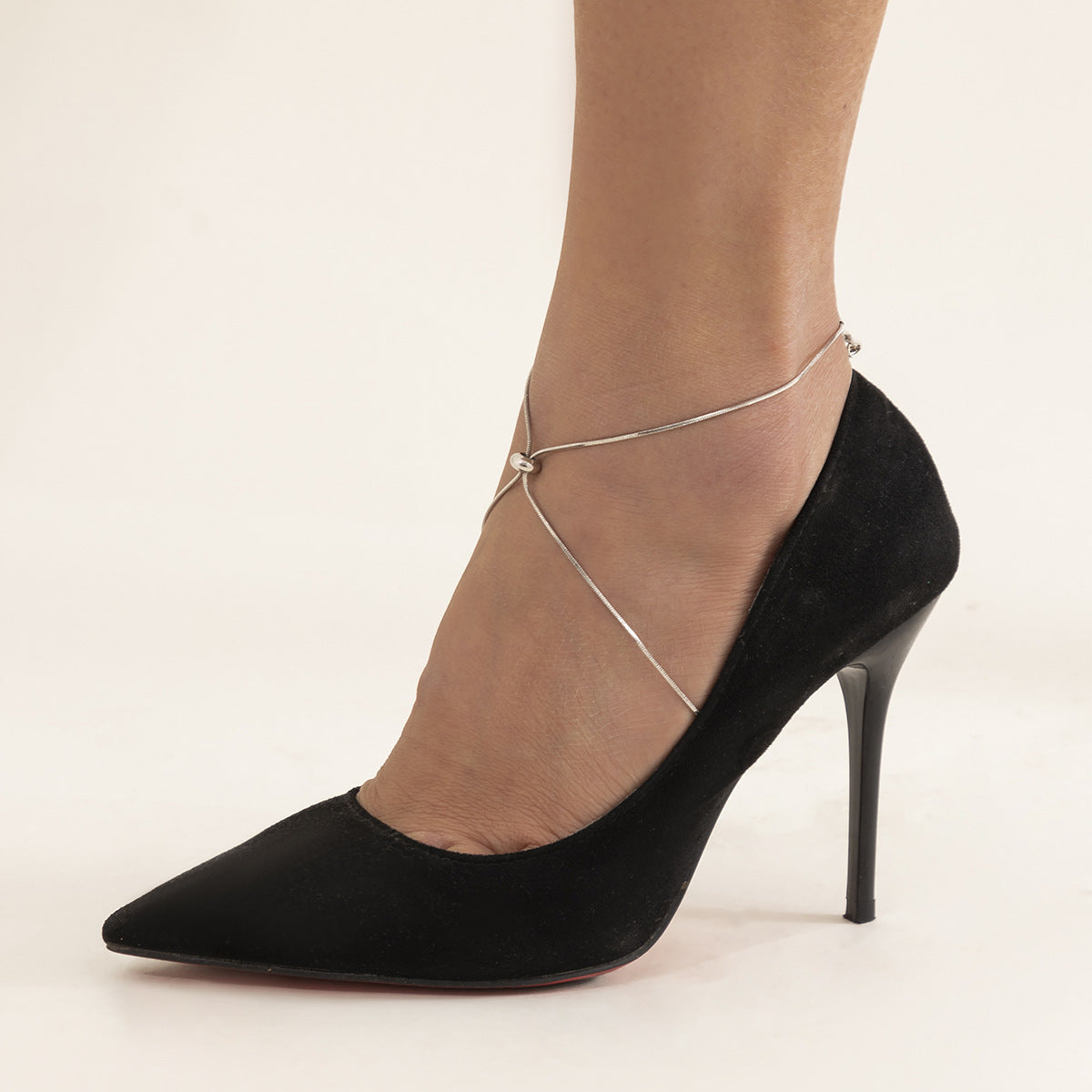 Cross Adjustable Anklet | Onlymaker Premium