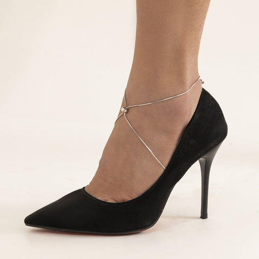 Cross Adjustable Anklet | Onlymaker Premium