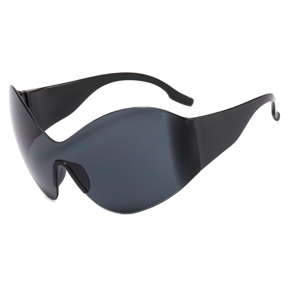 Large Frame Cyberpunk Sunglasses | Onlymaker Recommended