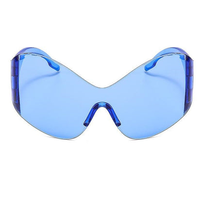 Large Frame Cyberpunk Sunglasses | Onlymaker Recommended