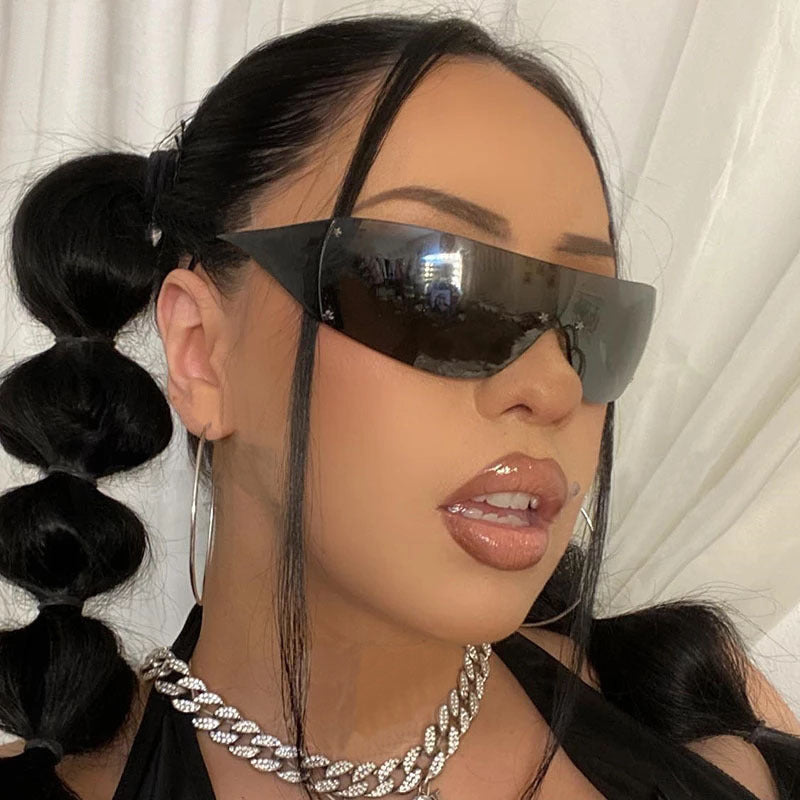 Rimless Riding Sunglasses | Onlymaker Smart Buy