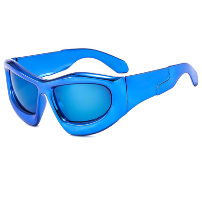 Thick Frame Punk Sunglasses | Onlymaker Best Price