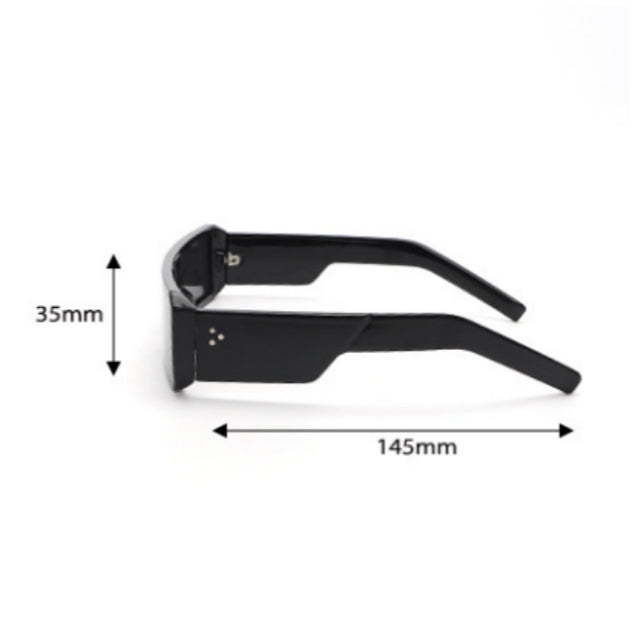Rectangular Rim Sunglasses | Onlymaker Sale