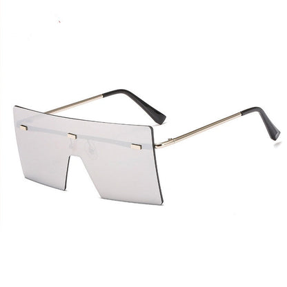 Square Shape Rimless Sunglasses | Onlymaker Best Price