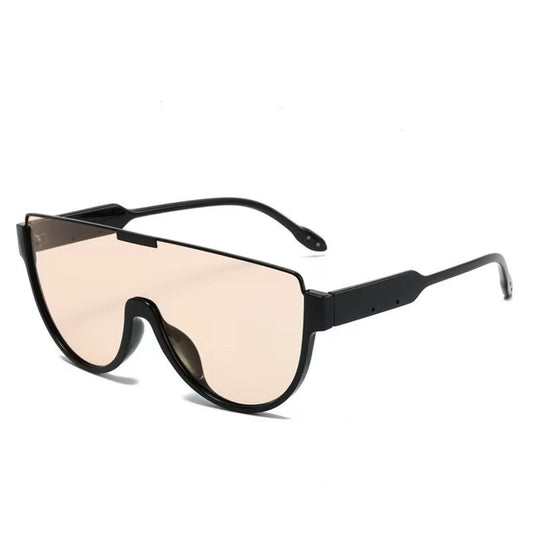 Shaped Large Frame Fashion Sunglasses | Onlymaker Hot Sale