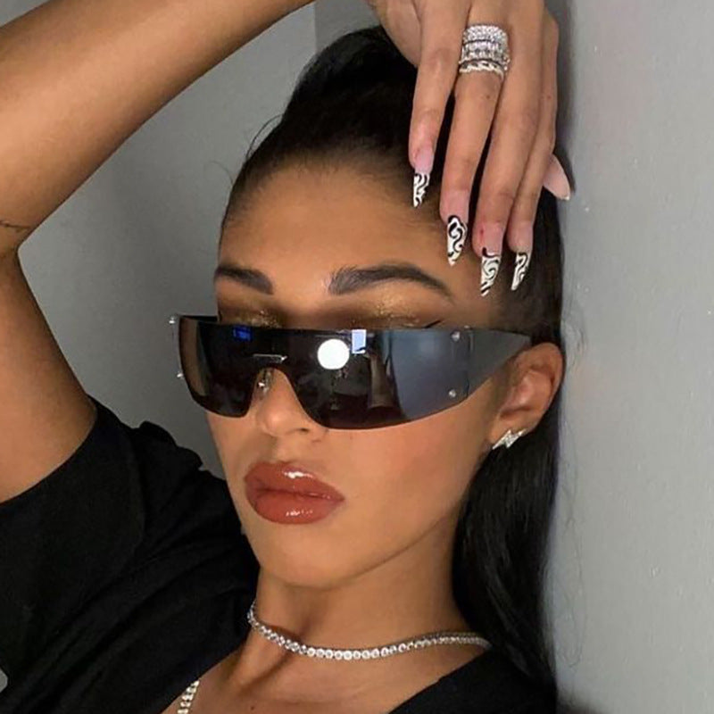 One-piece Rimless Sunglasses | Onlymaker Essential