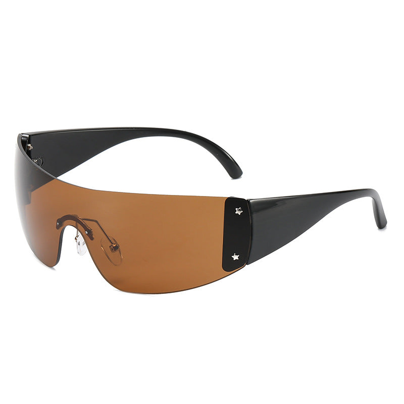 One-piece Rimless Sunglasses | Onlymaker Essential